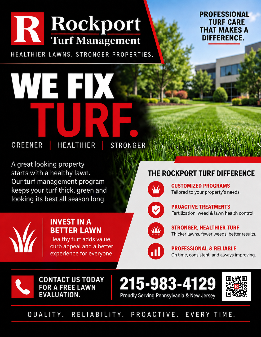 Rockport Turf Management We Fix Turf